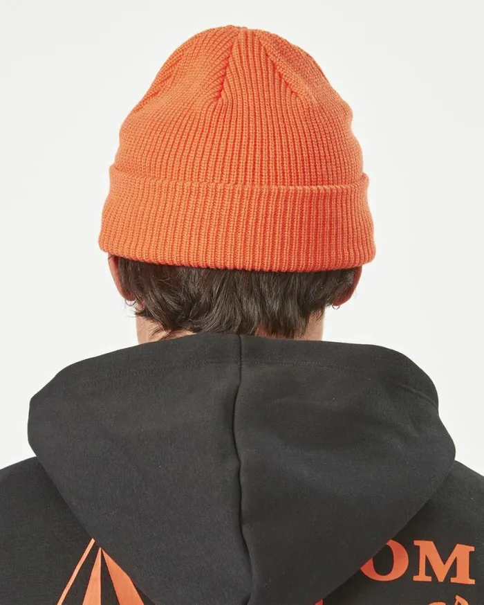 Volcom Workwear Beanie 8211 Orange Mens Volcom Hats and Beanies