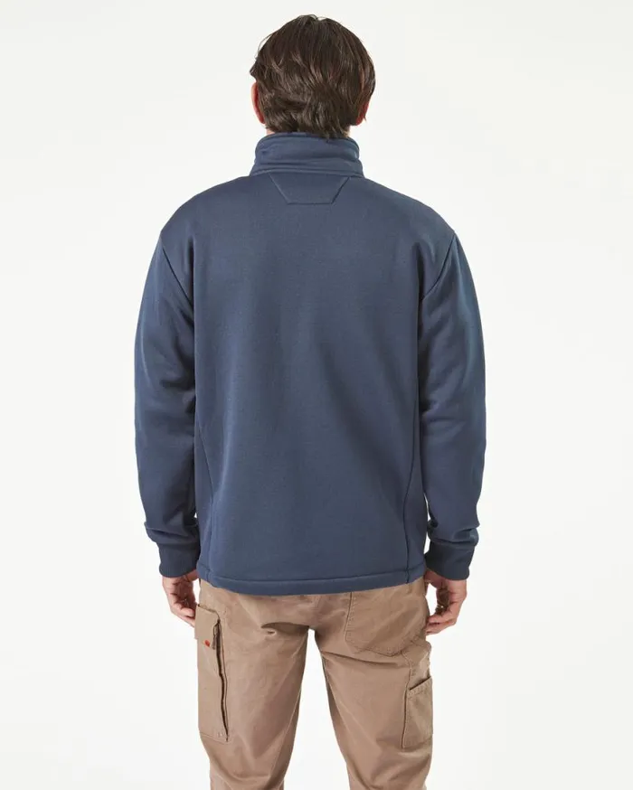 Volcom Workwear Bonded Fleece 8211 Navy Mens Volcom Hoodies and Sweatshirts