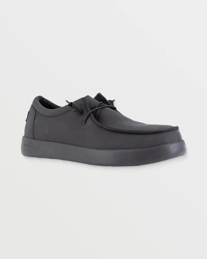 Volcom Workwear Chill Shoes 8211 Black Mens Volcom Workwear Shoes