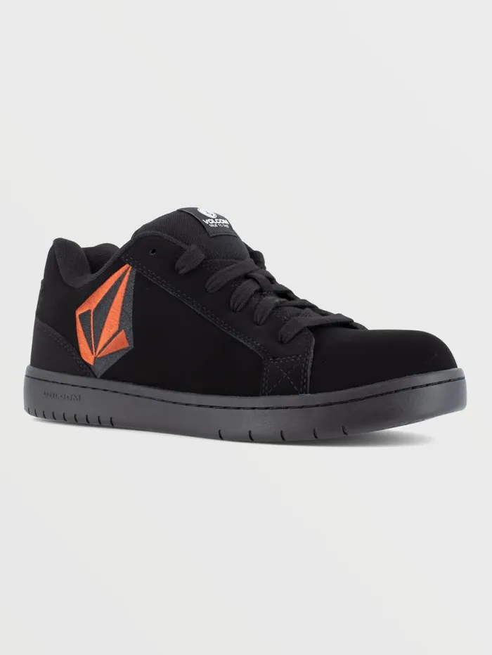 Volcom Workwear Stone Shoes 8211 Black Mens Volcom Workwear Shoes
