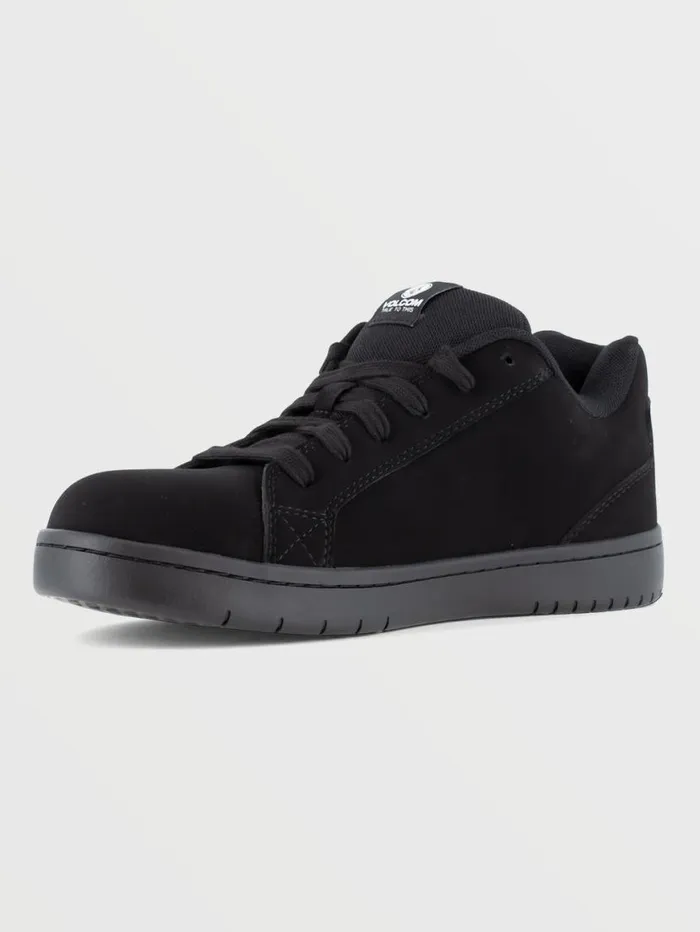Volcom Workwear Stone Shoes 8211 Black Mens Volcom Workwear Shoes