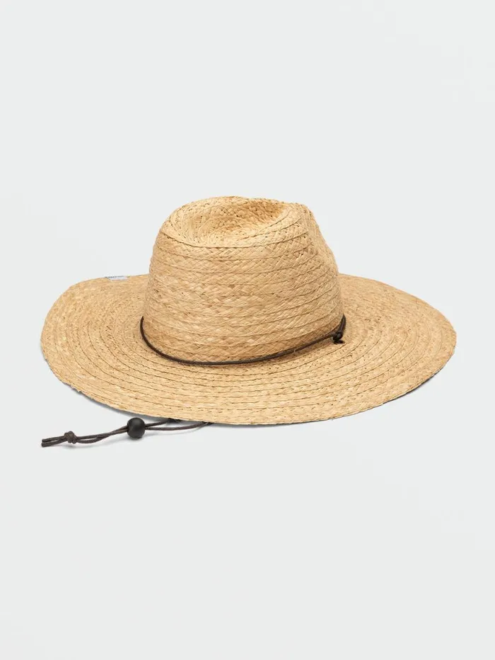 Voldora Straw Hat 8211 Natural Womens Volcom Hats and Beanies
