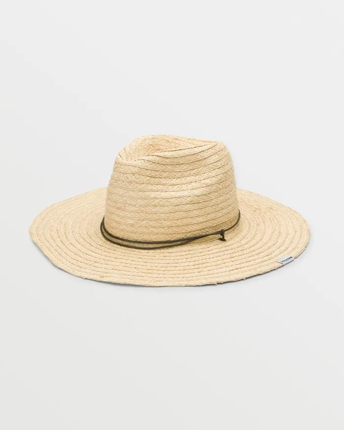 Voldora Straw Hat 8211 Natural Womens Volcom Hats and Beanies