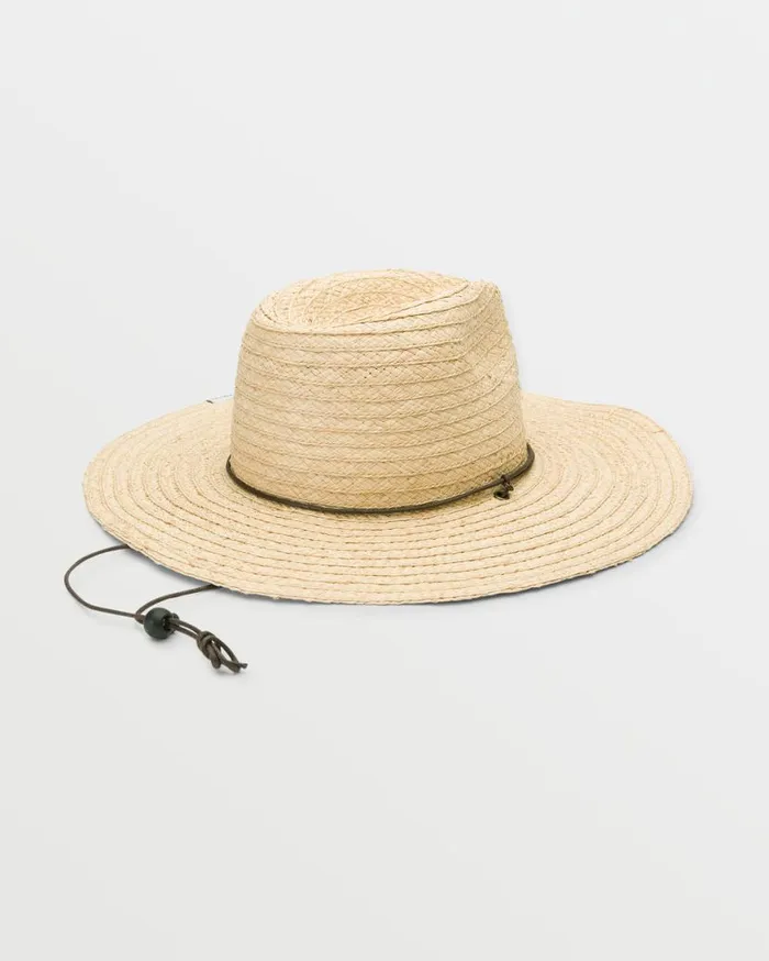 Voldora Straw Hat 8211 Natural Womens Volcom Hats and Beanies
