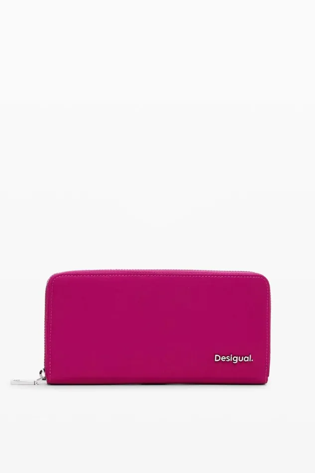 Wallets Women Desigual Plain L Wallet Red