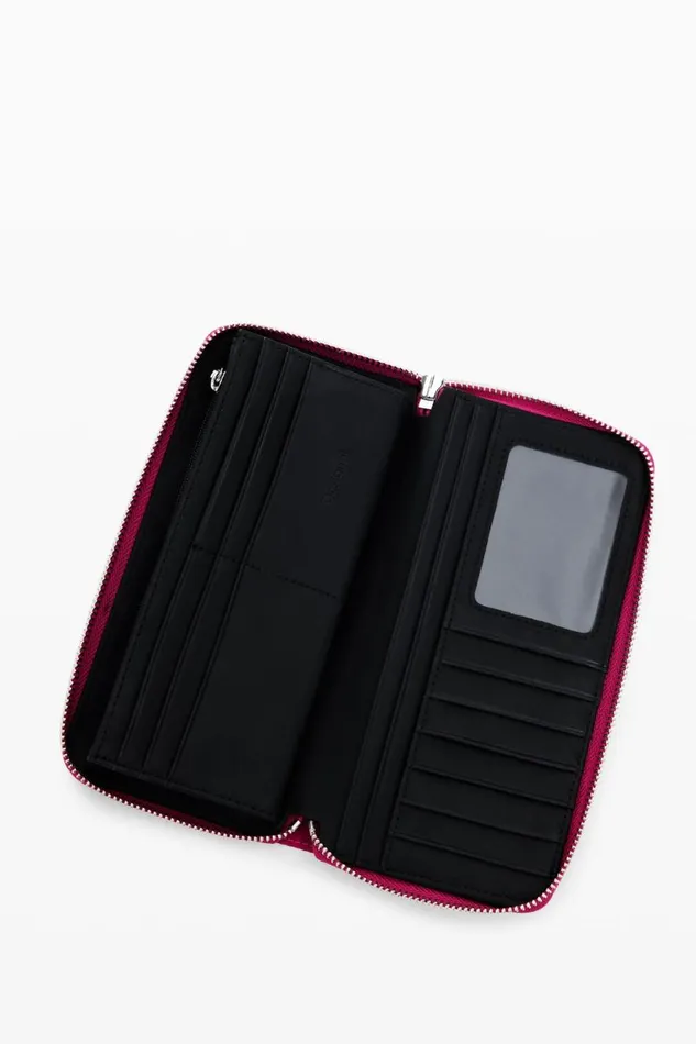 Wallets Women Desigual Plain L Wallet Red