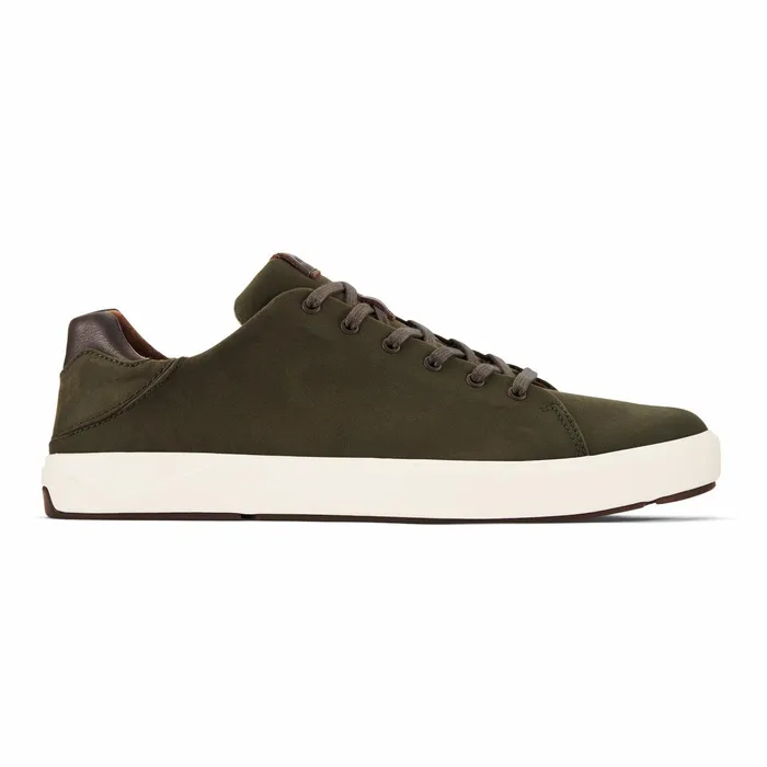 WaterFriendly Men Olukai Laeahi L Waxed Canvas Sneakers 8211 Husk