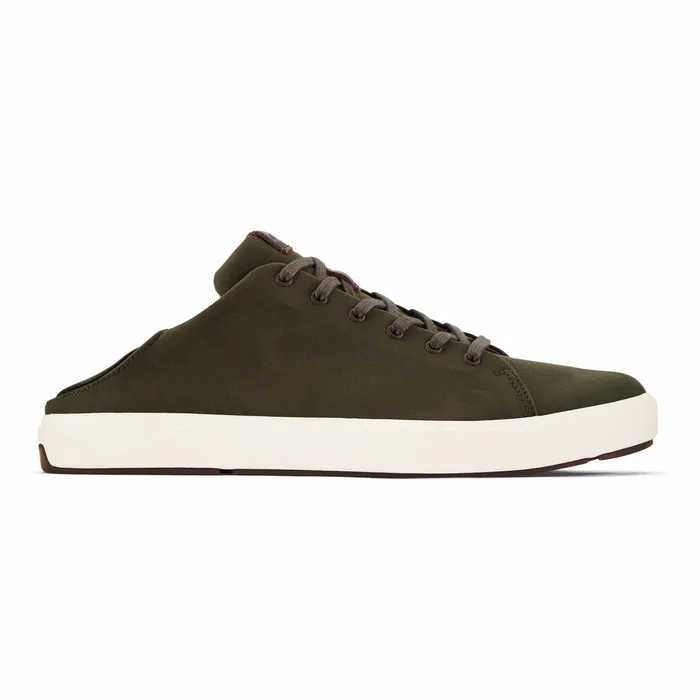 WaterFriendly Men Olukai Laeahi L Waxed Canvas Sneakers 8211 Husk