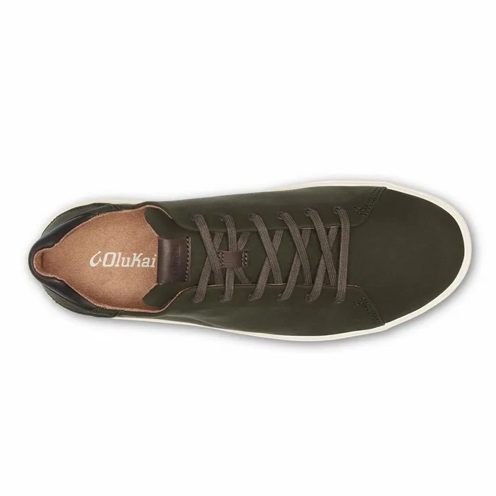 WaterFriendly Men Olukai Laeahi L Waxed Canvas Sneakers 8211 Husk