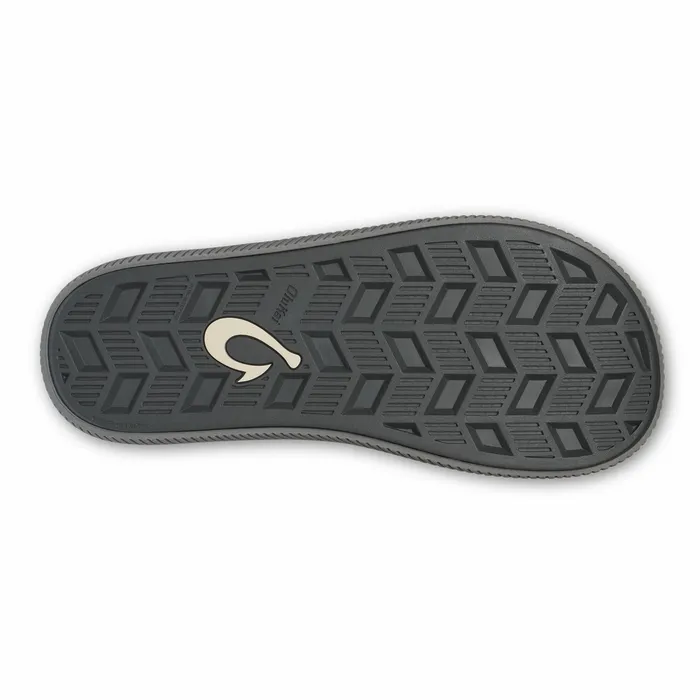 WaterFriendly Men Olukai Ulele Beach Sandals 8211 Blue Depth Charcoal