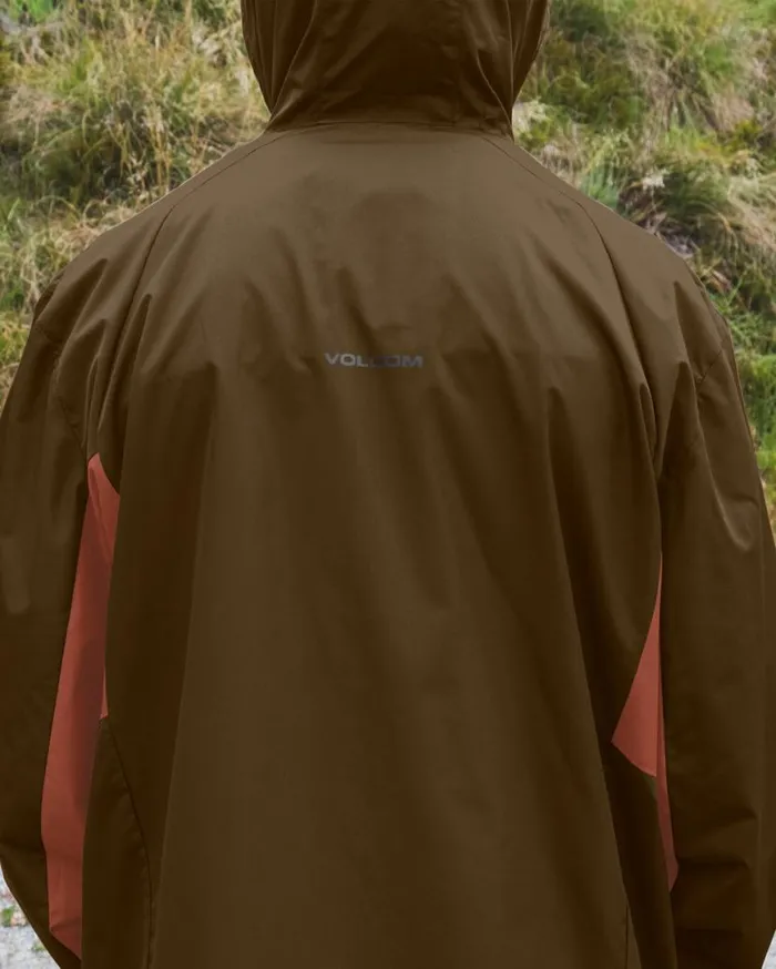 Wavern Jacket 8211 Dark Earth Mens Volcom Jackets
