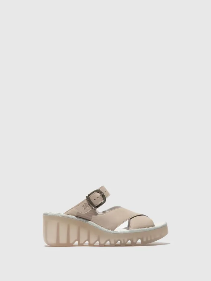 Wedge Mules BOCY409FLY CLOUD Women Fly London Mules