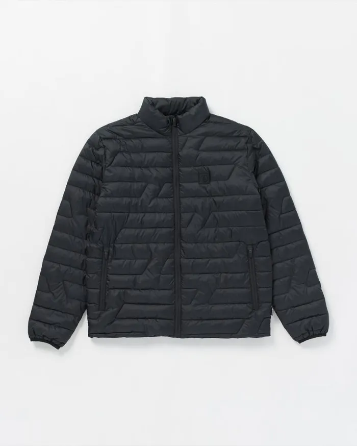 Weestone Puff Jacket 8211 Black Mens Volcom Jackets