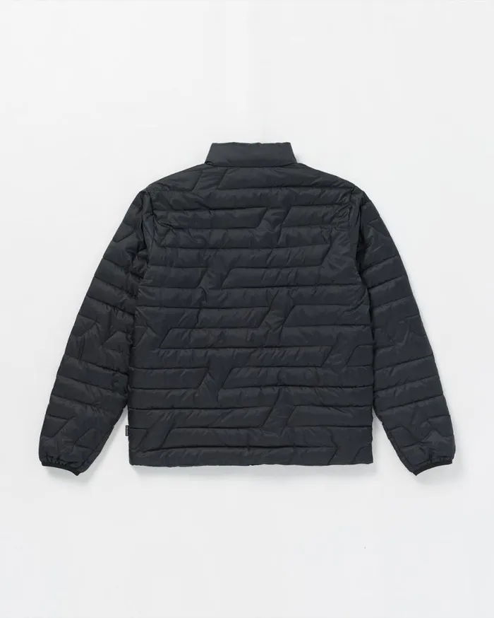 Weestone Puff Jacket 8211 Black Mens Volcom Jackets