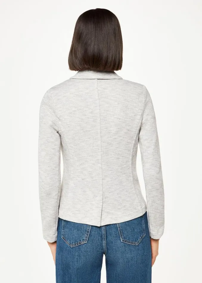 Whistles Coats and Jackets Grey Slim Jersey Jacket 8211 Women