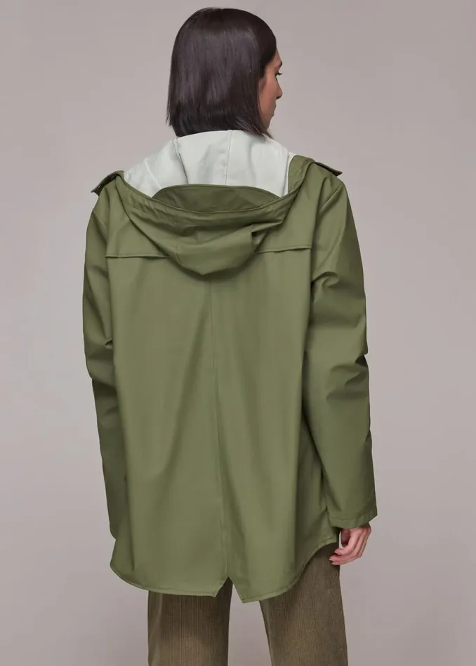 Whistles Coats and Jackets Olive Rains Hooded Jacket 8211 Women