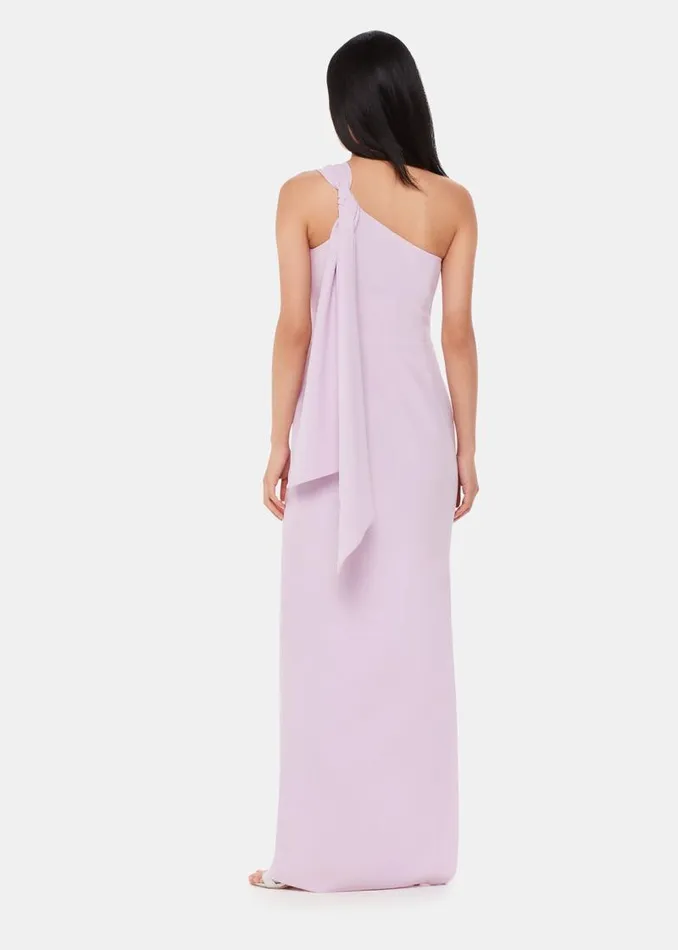 Whistles Dresses Lilac Bethan One Shoulder Maxi Dress 8211 Women