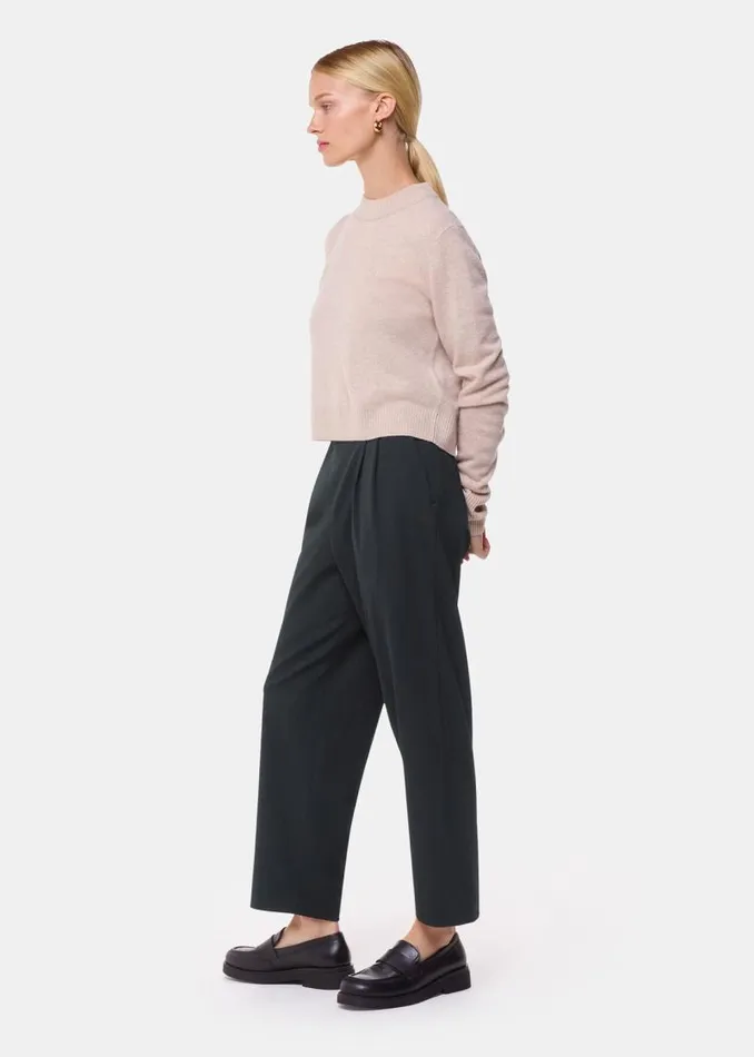 Whistles Pants Black Matilda Tapered Pants 8211 Women