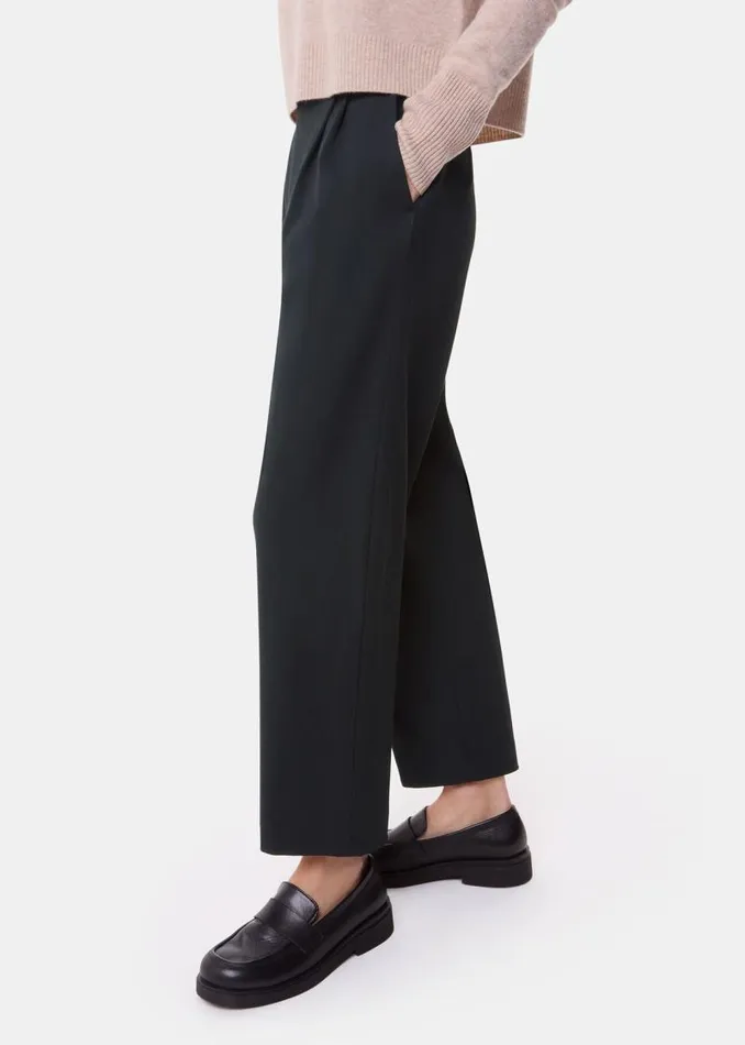 Whistles Pants Black Matilda Tapered Pants 8211 Women