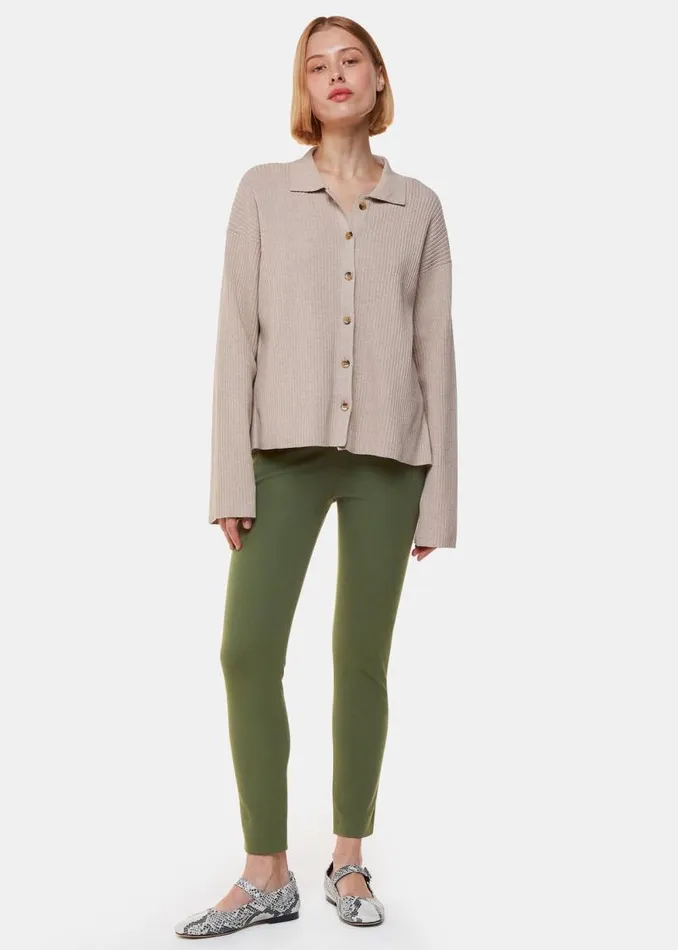 Whistles Pants Khaki Super Stretch Pants 8211 Women
