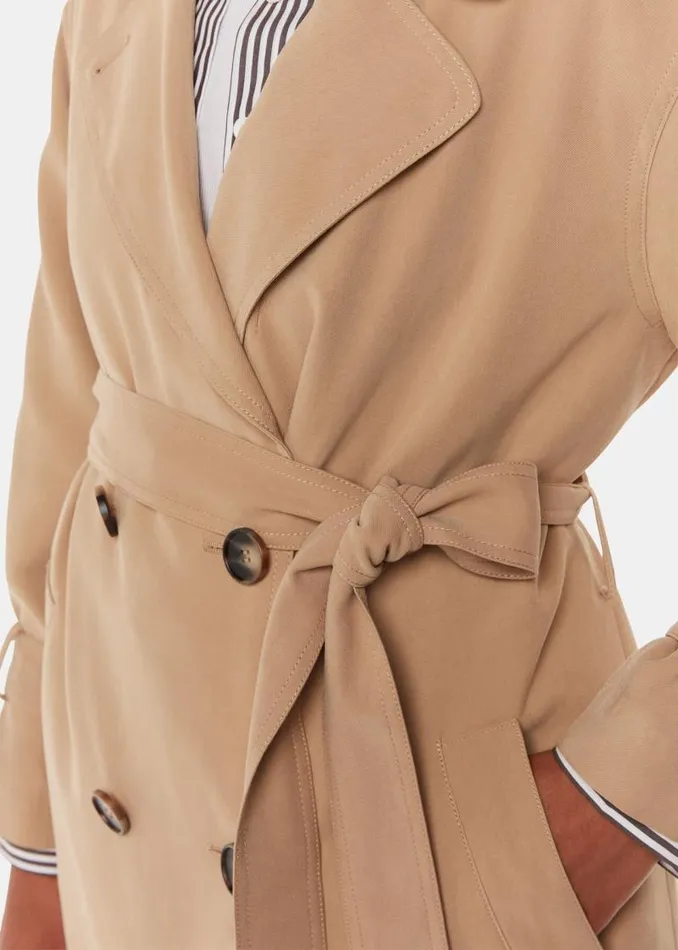 Whistles Petite Coats and Jackets Neutral Petite Riley Trench Coat 8211 Women
