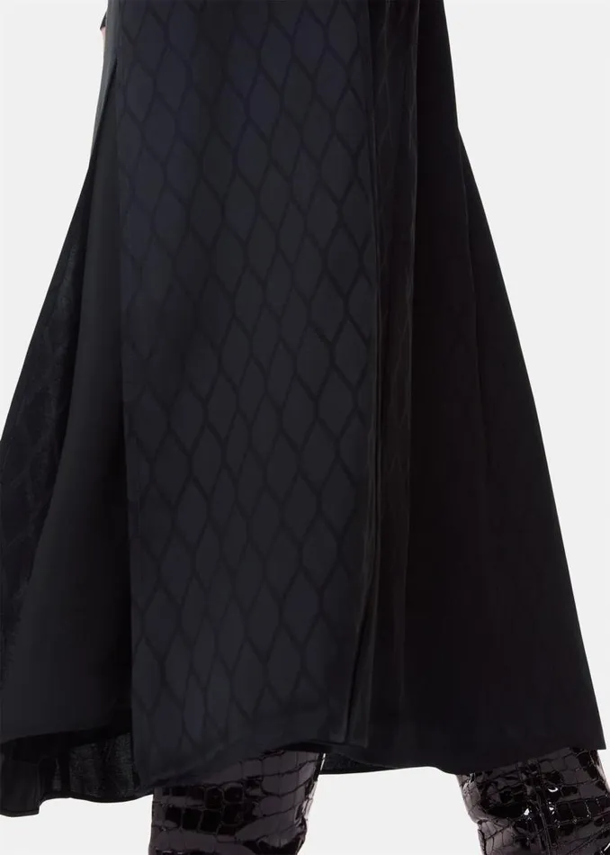 Whistles Skirts Black Diamond Jacquard Midi Skirt 8211 Women