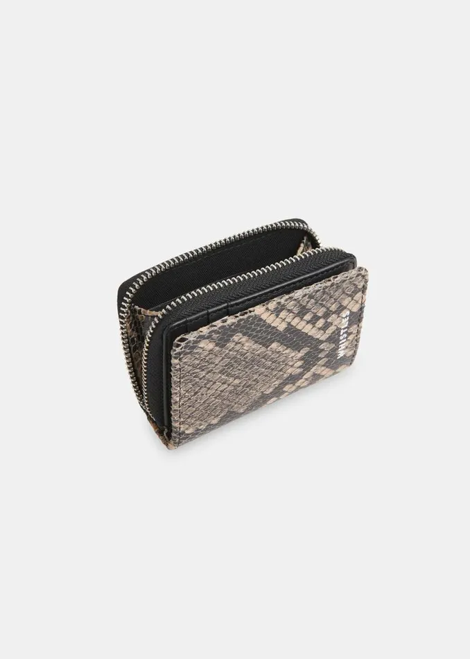 Whistles Wallets and Cardholders Multicolour Koa Snake Compact Purse 8211 Women