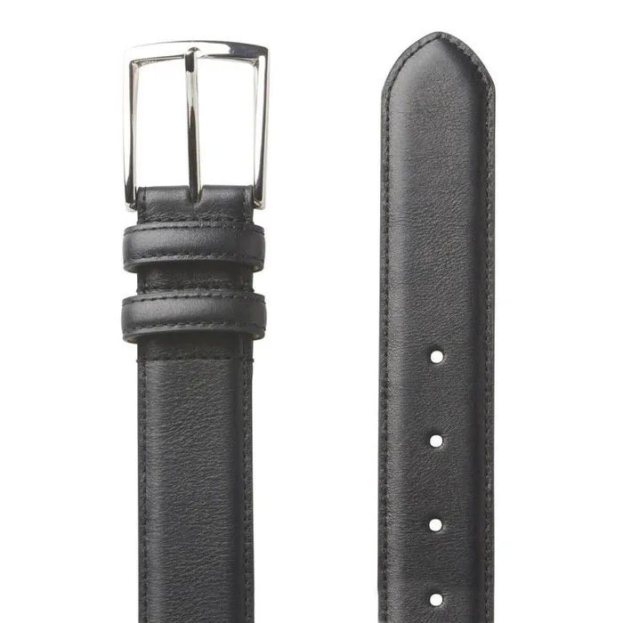 Windsor Smith Belts Men MEN039S DRESS BELT BLACK LEATHER Windsor Smith Belts Men MEN039S DRESS BELT BLACK LEATHER