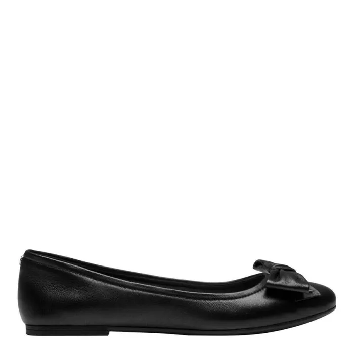 Windsor Smith Flats Women BUNNY BLACK LEATHER FLATS