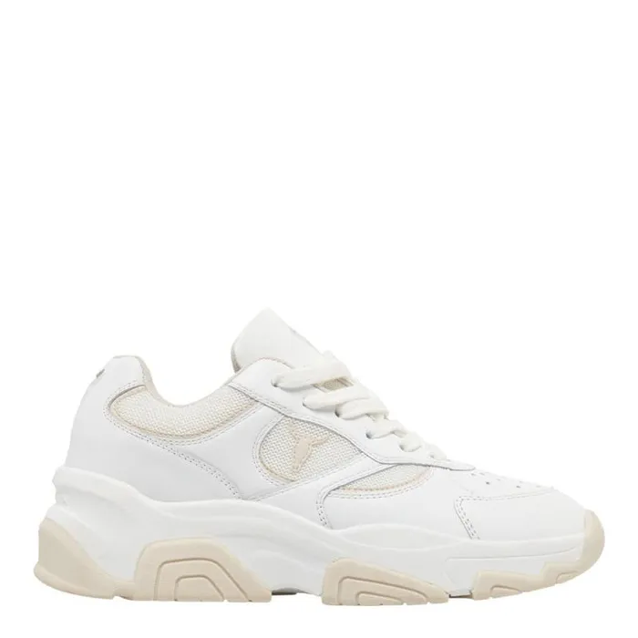 Windsor Smith Platform Sneakers Women GHOSTED WHITE BLONDE SNEAKERS