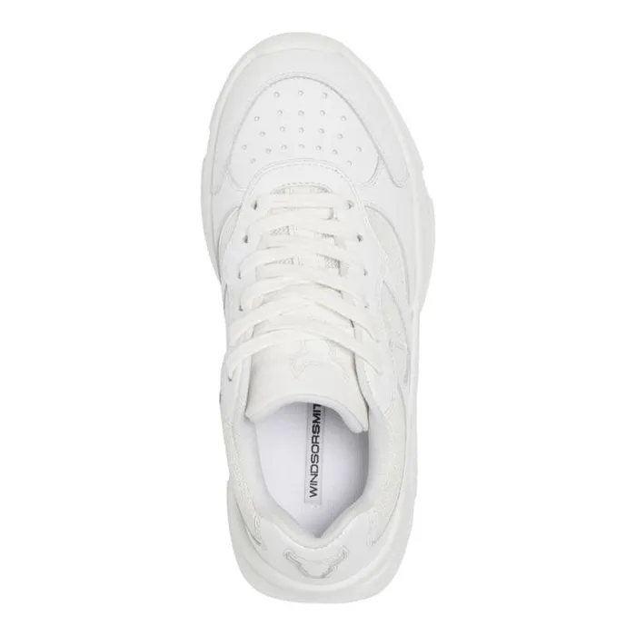 Windsor Smith Platform Sneakers Women GHOSTED WHITE SNEAKERS Windsor Smith Platform Sneakers Women GHOSTED WHITE SNEAKERS