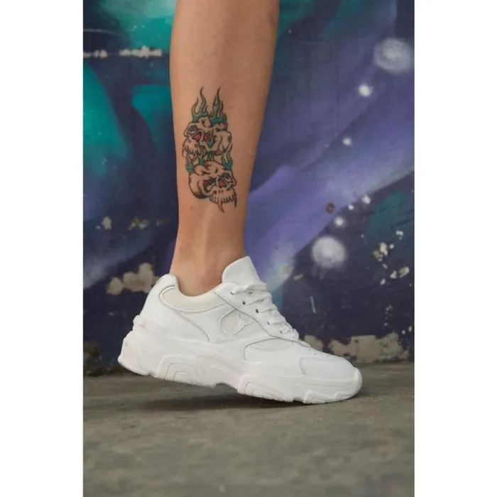 Windsor Smith Platform Sneakers Women GHOSTED WHITE SNEAKERS Windsor Smith Platform Sneakers Women GHOSTED WHITE SNEAKERS