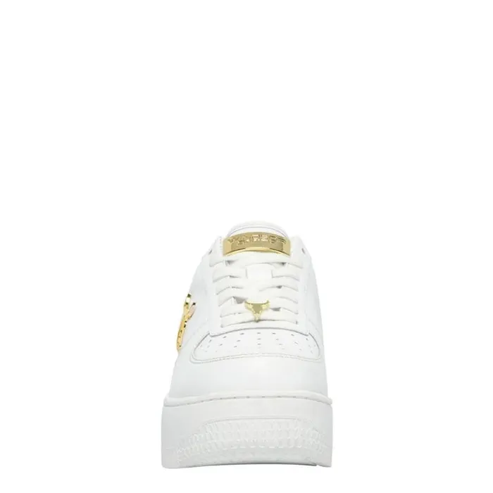 Windsor Smith Platform Sneakers Women RICH WHITE LEATHER GOLD METALLIC SNEAKERS Windsor Smith Platform Sneakers Women RICH WHITE LEATHER GOLD METALLIC SNEAKERS