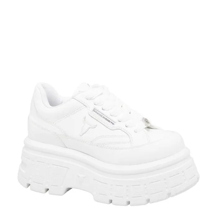 Windsor Smith Platform Sneakers Women SWERVE WHITE SNEAKERS Windsor Smith Platform Sneakers Women SWERVE WHITE SNEAKERS