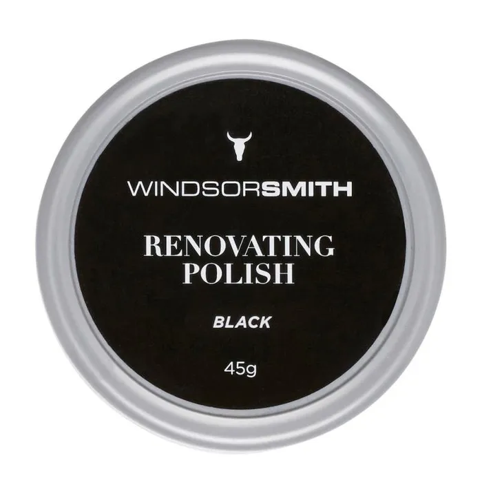Windsor Smith Shoe Care WomenMen RENOVATING POLISH BLACK 45G 8211