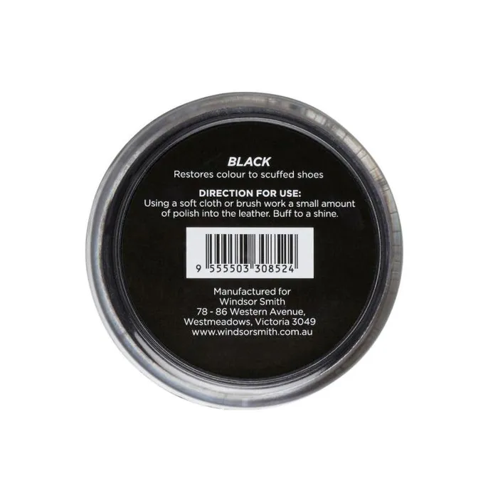 Windsor Smith Shoe Care WomenMen RENOVATING POLISH BLACK 45G 8211