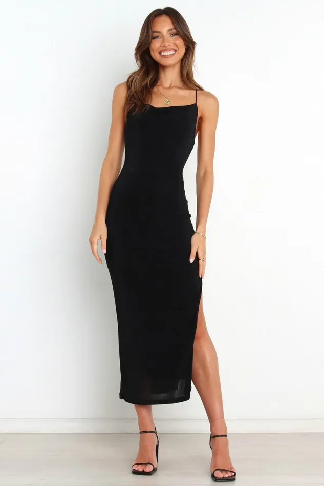 Winter Dresses Dixie Dress Black Petal and Pup Women