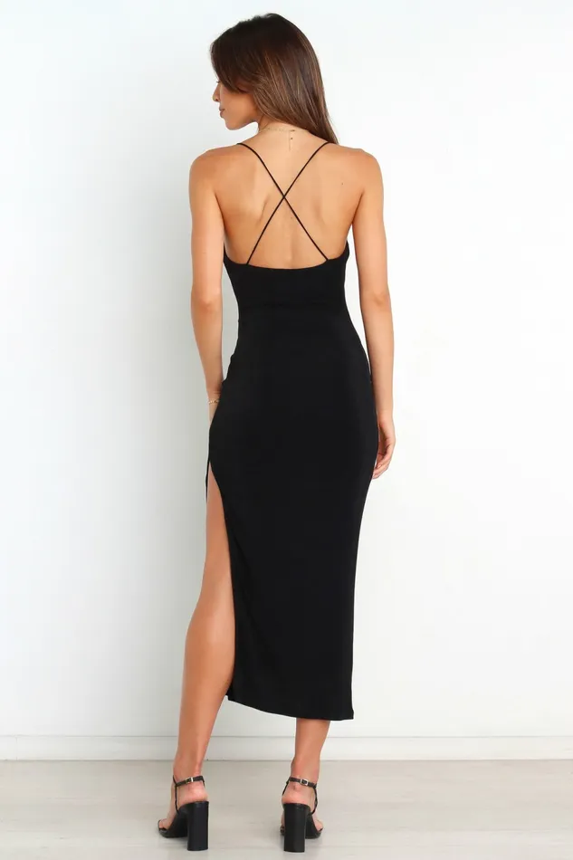 Winter Dresses Dixie Dress Black Petal and Pup Women