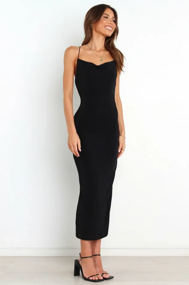 Winter Dresses Dixie Dress Black Petal and Pup Women