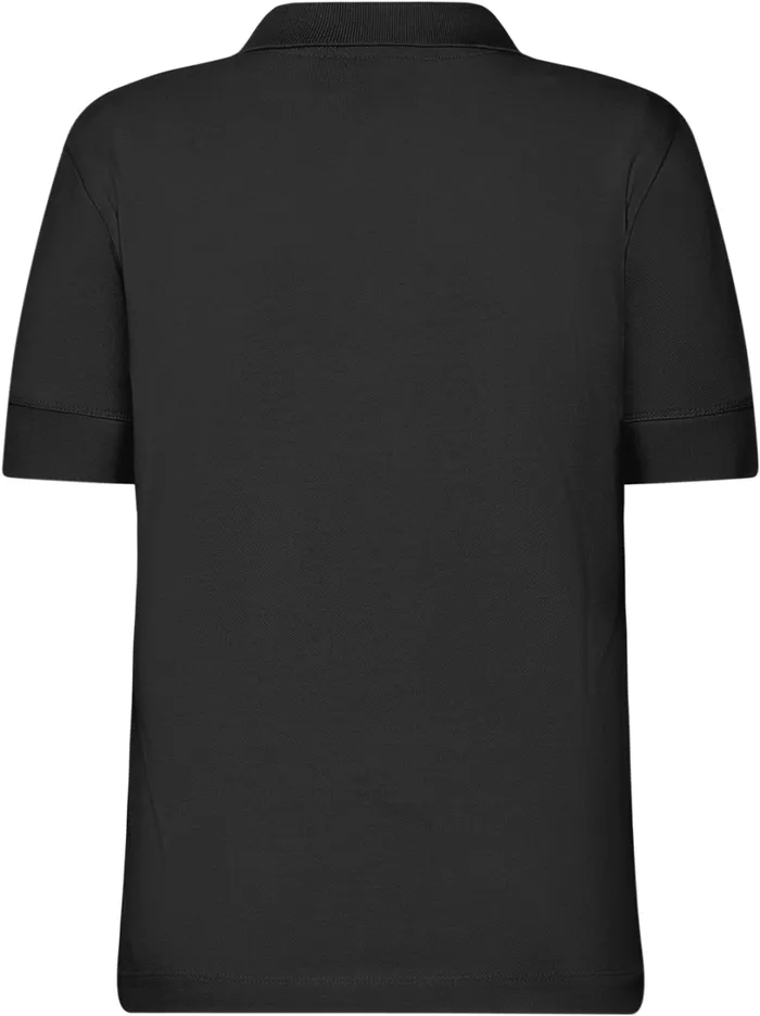Wivi Polo Black Women Didriksons Tshirts