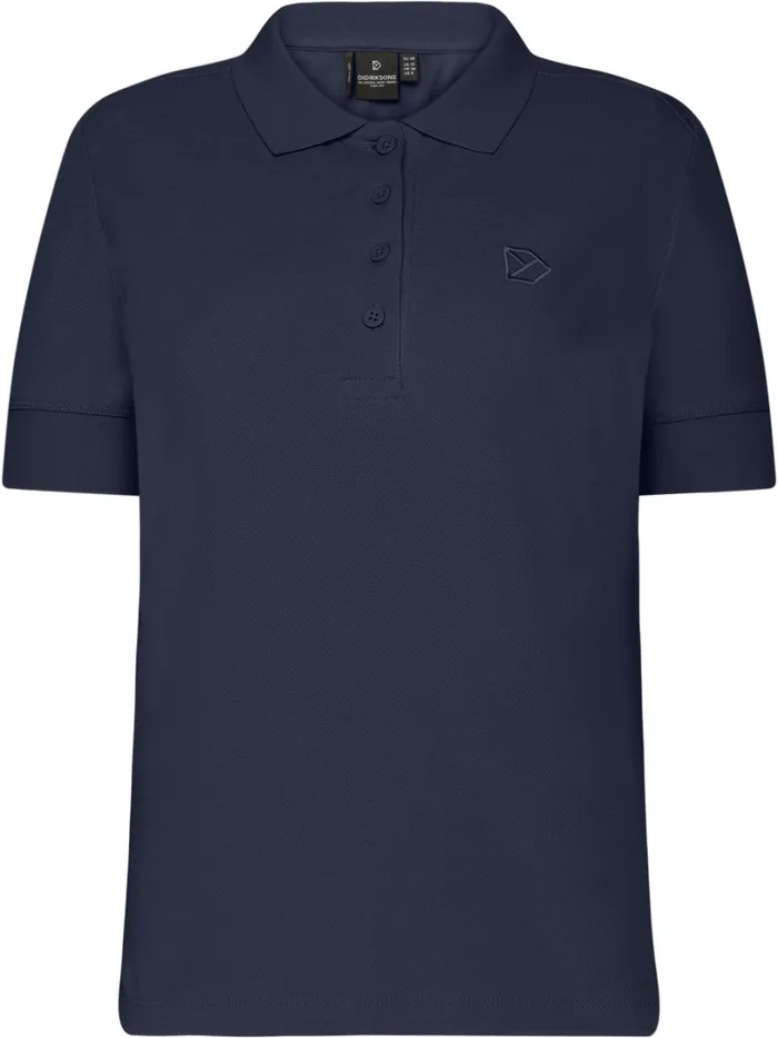 Wivi Polo Dark Night Blue Women Didriksons Tshirts