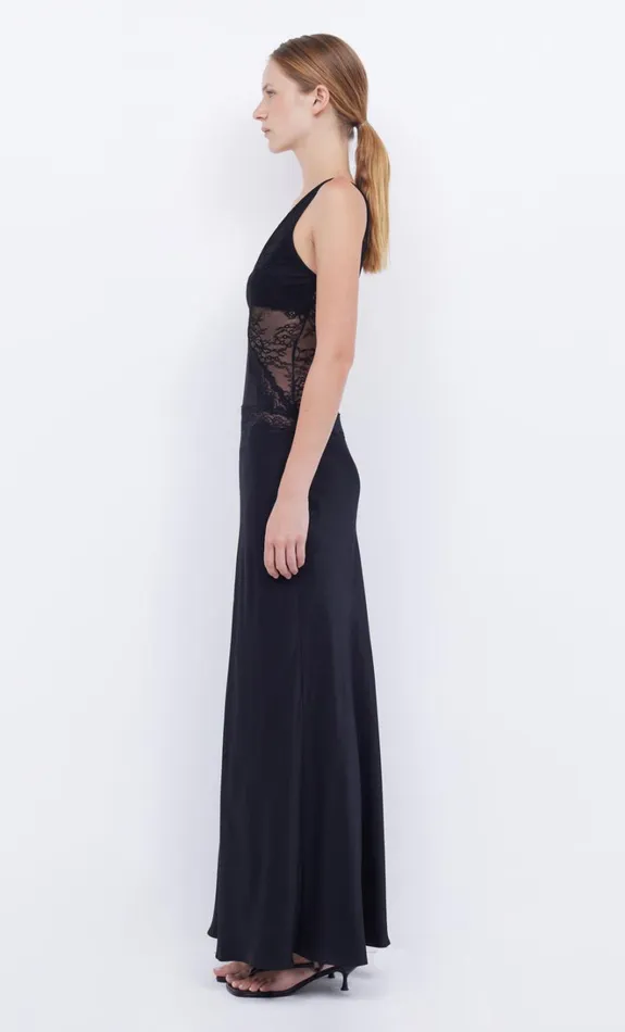 Women ABRIELLE LACE MAXI DRESS 8211 BLACKBLACK Bec Bridge Wedding Guest