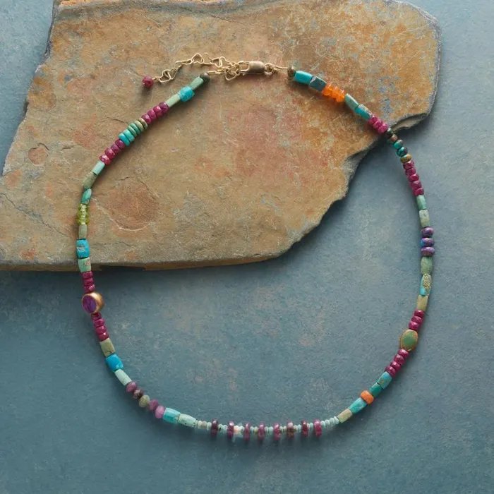 Women Adventures In Color Necklace Sundance Catalog Necklaces