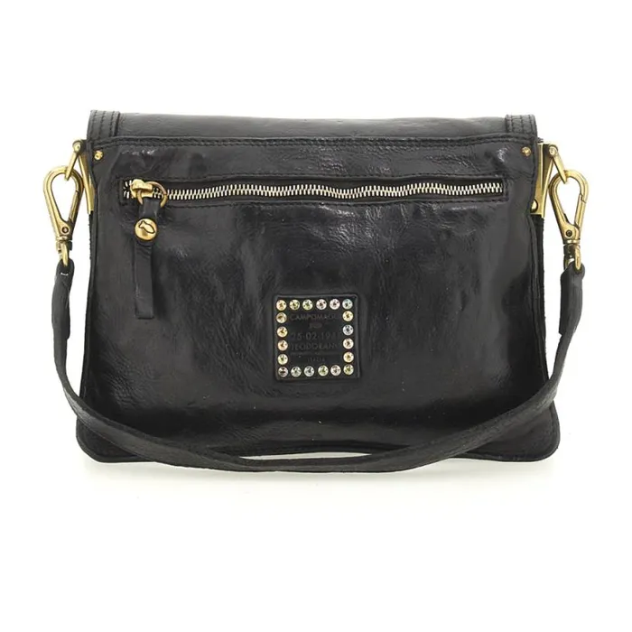 Women Agata Black Campomaggi Crossbody Bags Women Agata Black Campomaggi Crossbody Bags