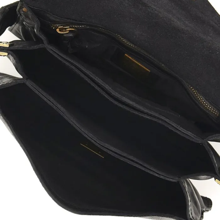 Women Agata Black Campomaggi Crossbody Bags Women Agata Black Campomaggi Crossbody Bags