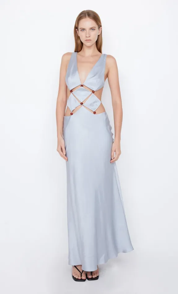 Women AGATHE DIAMOND DRESS 8211 DOVE BLUE Bec Bridge Prom Dresses