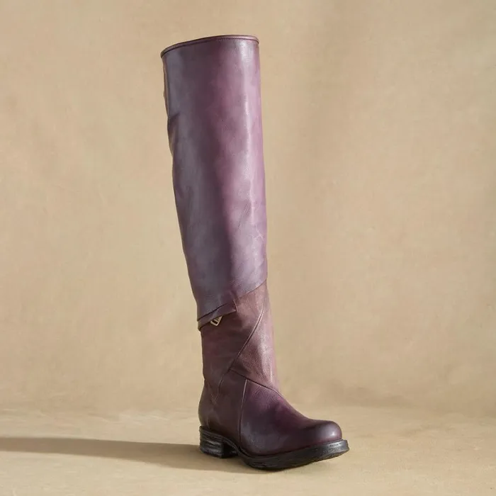 Women Alejandra Boots Aubergine Sundance Catalog Boots