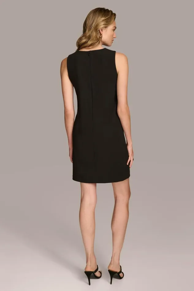 Women ALINE DRESS WITH KEYHOLE Black Donna Karan New York Dresses And Jumpsuits Women ALINE DRESS WITH KEYHOLE Black Donna Karan New York Dresses And Jumpsuits