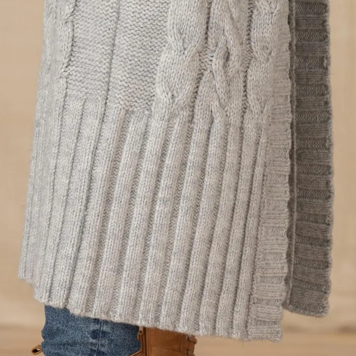 Women Allendale Sweater Coat Silver Gray Sundance Catalog Sweaters
