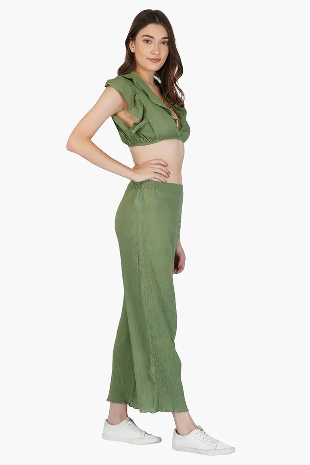 Women America and Beyond Olivia Cotton Crepe Pants Pants